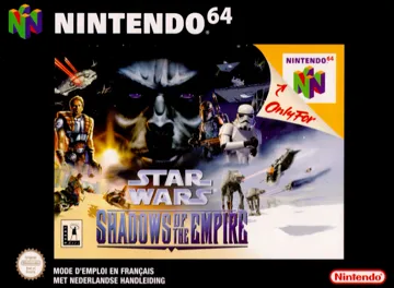 Star Wars - Shadows of the Empire (USA) (Beta) (1996-10-15) box cover front